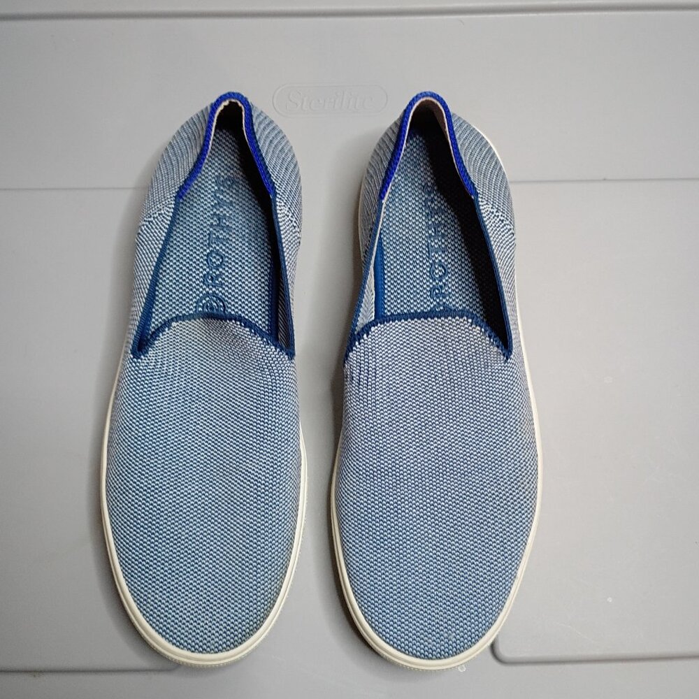 Rothy's The Original Slip On Sneaker Anchor Textile Women's US Size 8 - Picture 3 of 8